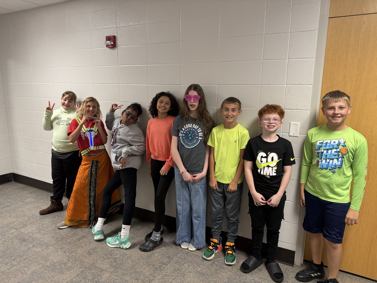 🌟 #RedRibbonWeek continues at MEC! 
Today’s spirit day was all about shades and neon because our future is just TOO bright! 😎☀️ Our students and staff lit up in bold colors &amp; positive energy as we continue to make healthy and smart choices for our futures! 💪 #mecGROW