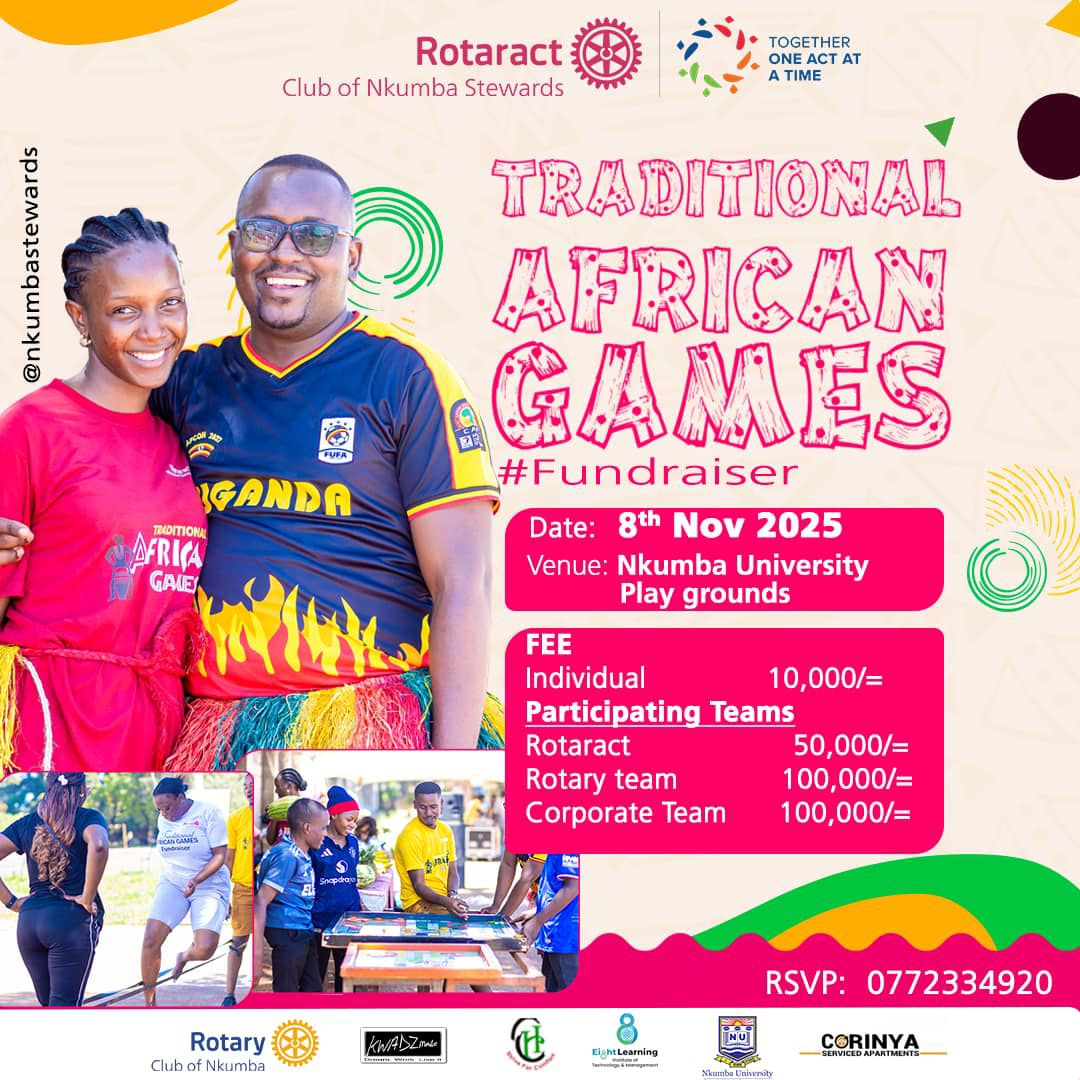 Hello JGFs, we bring you the 4th edition of the traditional African games fundraiser aimed at running our projects. 
We hope to see y'all then.
📅 8th November 2025 
#Fundraiser #Racnkumbastewards