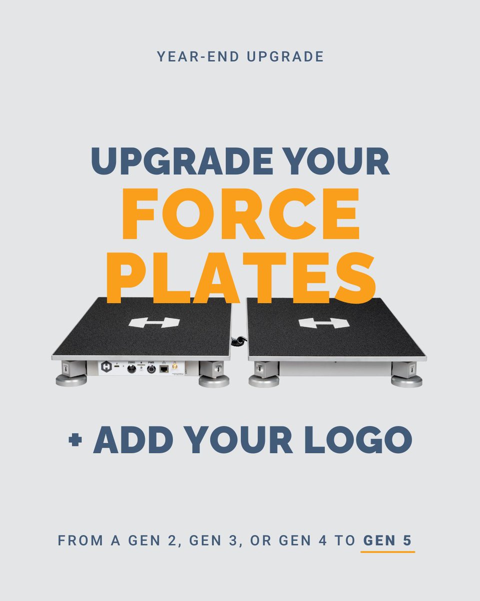 HawkinDynamics's tweet photo. No tricks, just treats 🎃

Upgrade your Gen 2, Gen 3, or Gen 4 plates to the latest Gen 5 plates, AND add your logo. 👻

📧 Send a message to techsupport@hawkindynamics.com to inquire for more details!

#HawkinDynamics #ForcePlates https://t.co/Qcn2nl3vBy