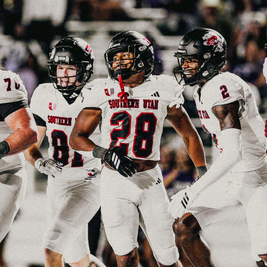 Joshua Dye isn’t an underdog. 
He’s just 𝐮𝐧𝐝𝐞𝐫𝐫𝐚𝐭𝐞𝐝. 

If you see a familiar name tearing up FBS defenses next season, don’t be surprised. He’s been built for that stage all along.

#FCSFootball #CFB #SouthernUtah #SUUFB <a href="/SUUFB_/">Southern Utah Football</a> <a href="/joshua_dye28/">Joshua Dye</a>