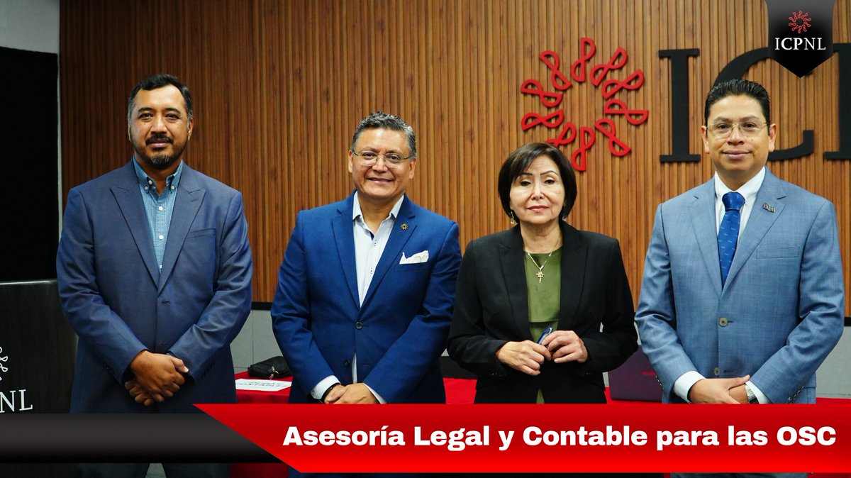 🎯 Asesoría Legal y Contable para las OSC

El 29 de octubre se llevó a cabo en el ICPNL la jornada Asesoría Legal y Contable para las Organizaciones de la Sociedad Civil, organizada por la Comisión de Organismos Sociales a través del Ecosistema Pro Bono Nuevo León y SII.

El