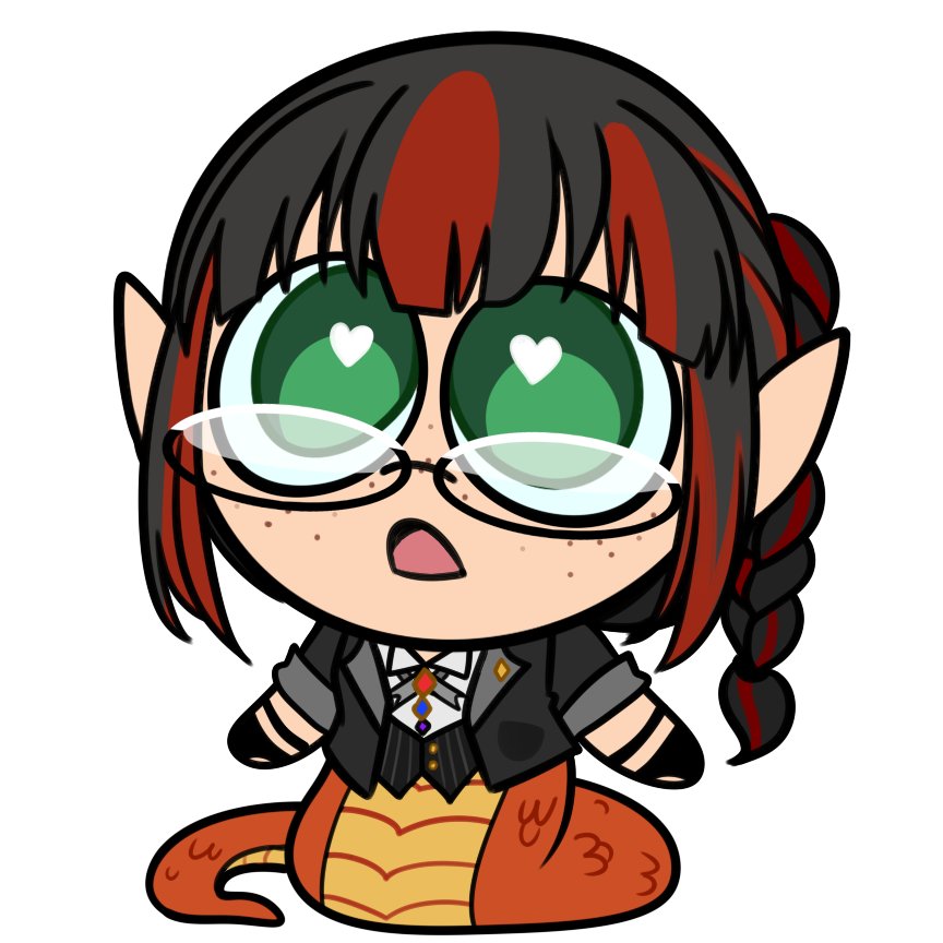 😵‍💫retweet if you love or enjoy hanging out whit this goober.
🥴maby tell why you like to hang out whit em as well.

🎨: @/ItsRenRie