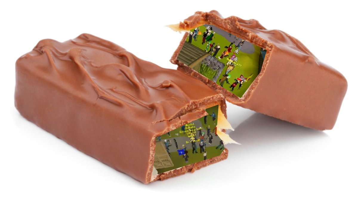 Be sure to check your kid's Halloween candy. My little brother found the Falador Massacre from Old School Runescape in his Mars Bar