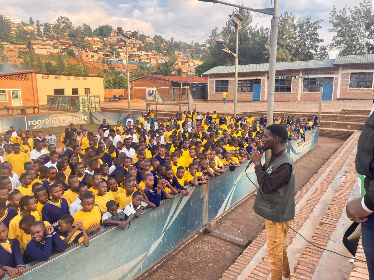 YEAMG_MEDSAR's tweet photo. We’ve officially kicked off YEAMG Phase 2 school outreaches at GS KIMISAGARA! 🎉🧠  
40+ students joined powerful sessions on GBV, mental health, healthy relationships &amp; how to speak up against abuse.  
A powerful beginning to our mission of awareness and empowerment. https://t.co/p3McFh7tqO
