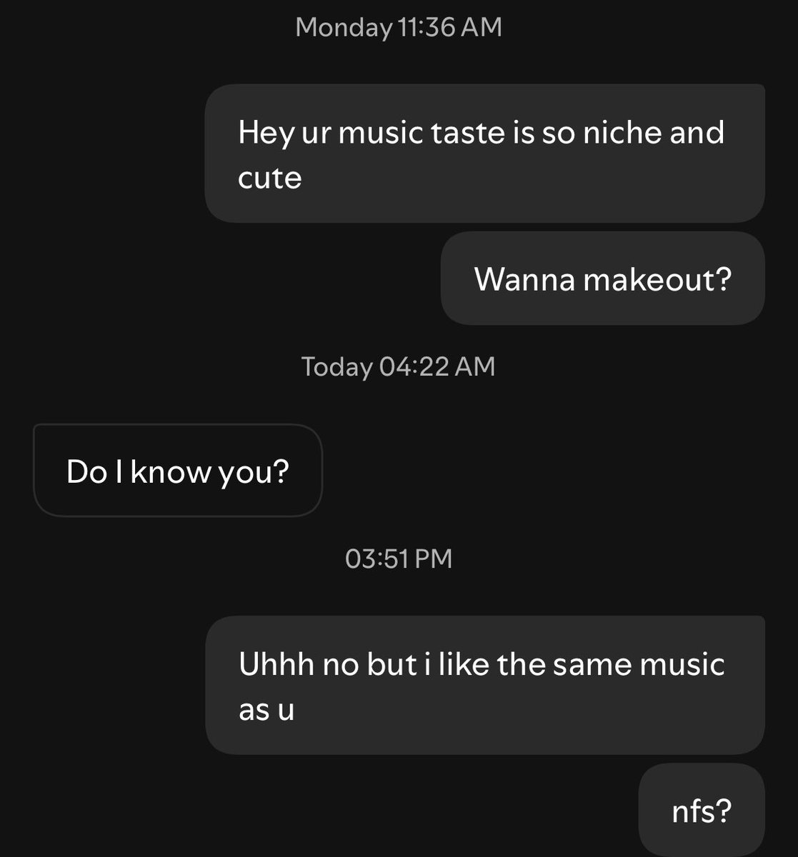 souhiyaoi's tweet image. been using the spotify message update.. is this rizzv