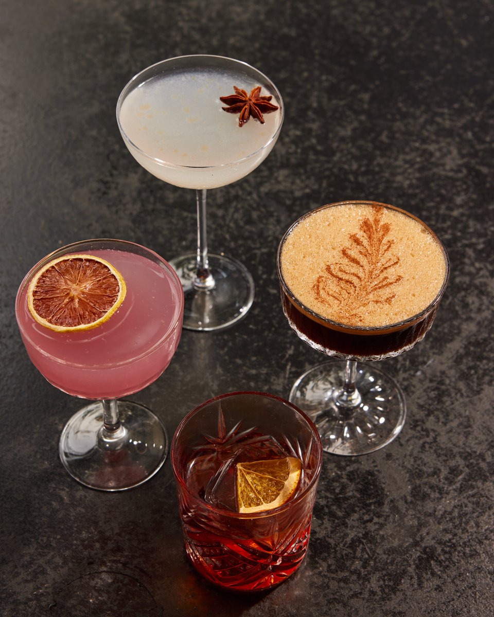 Four cocktails. Four moods. 🍸 Lebanese Espresso Martini, Araktini, 75 Rose of the East, or The Hookah… which one matches your night? Come try it only at our Oakville location!