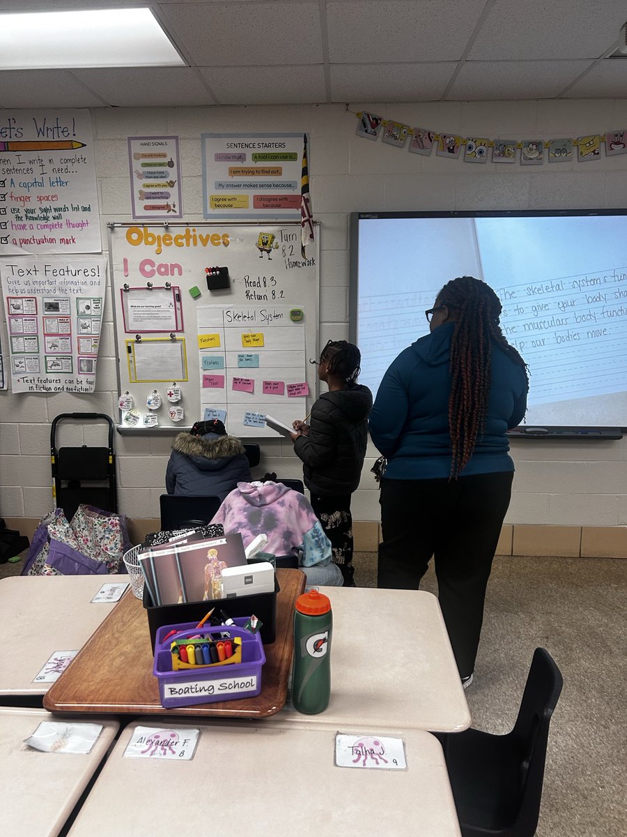 Our 3rd and 5th grade scholars worked hard in small group!