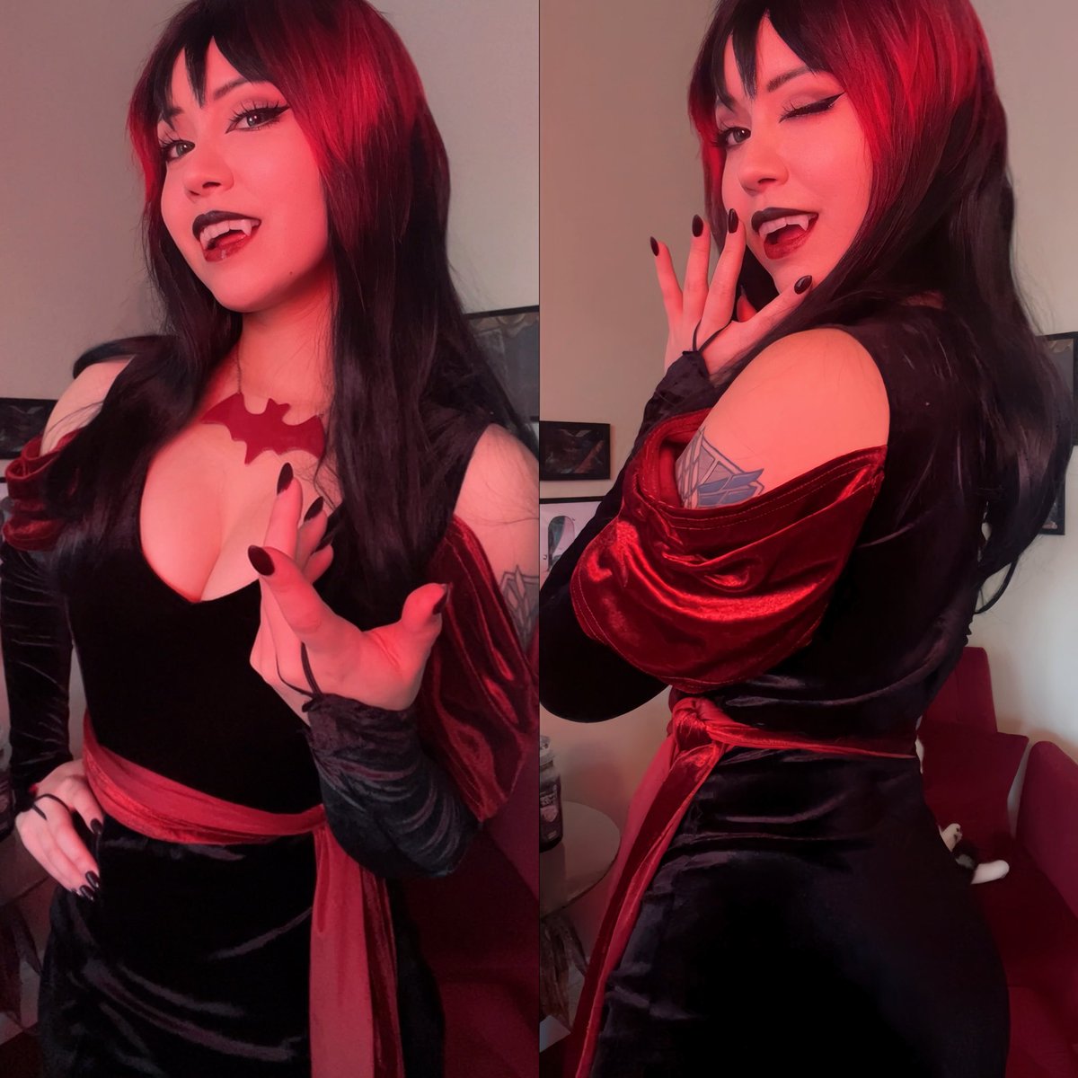 I’m a hex girl, and I’m gonna put a spell on you 💋