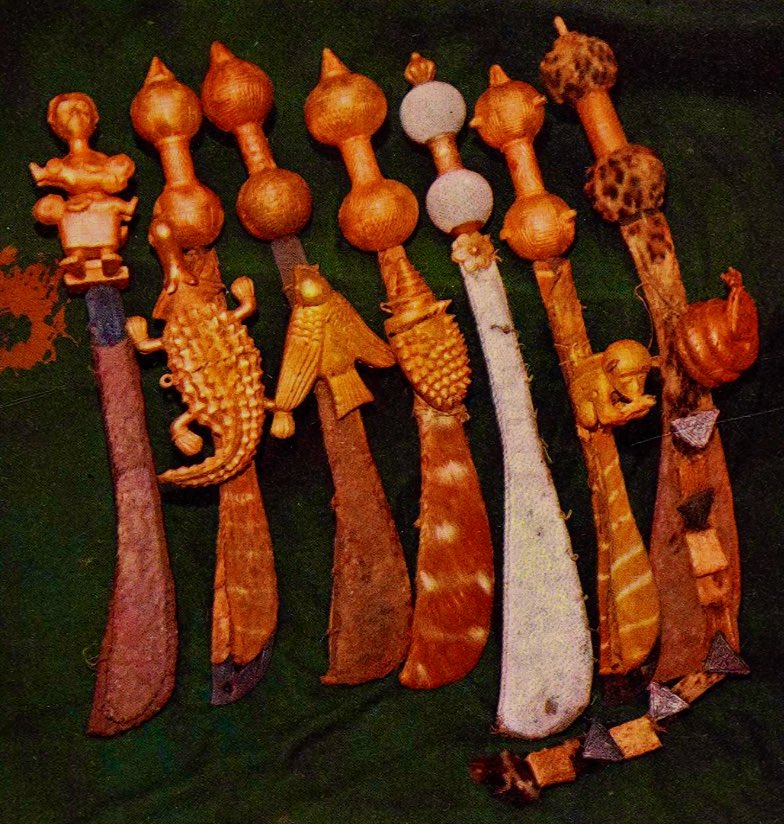The Kwahuhene’s mfena &amp; mmbosodeɛ, Eastern Region, Ghana (1959–1964).
