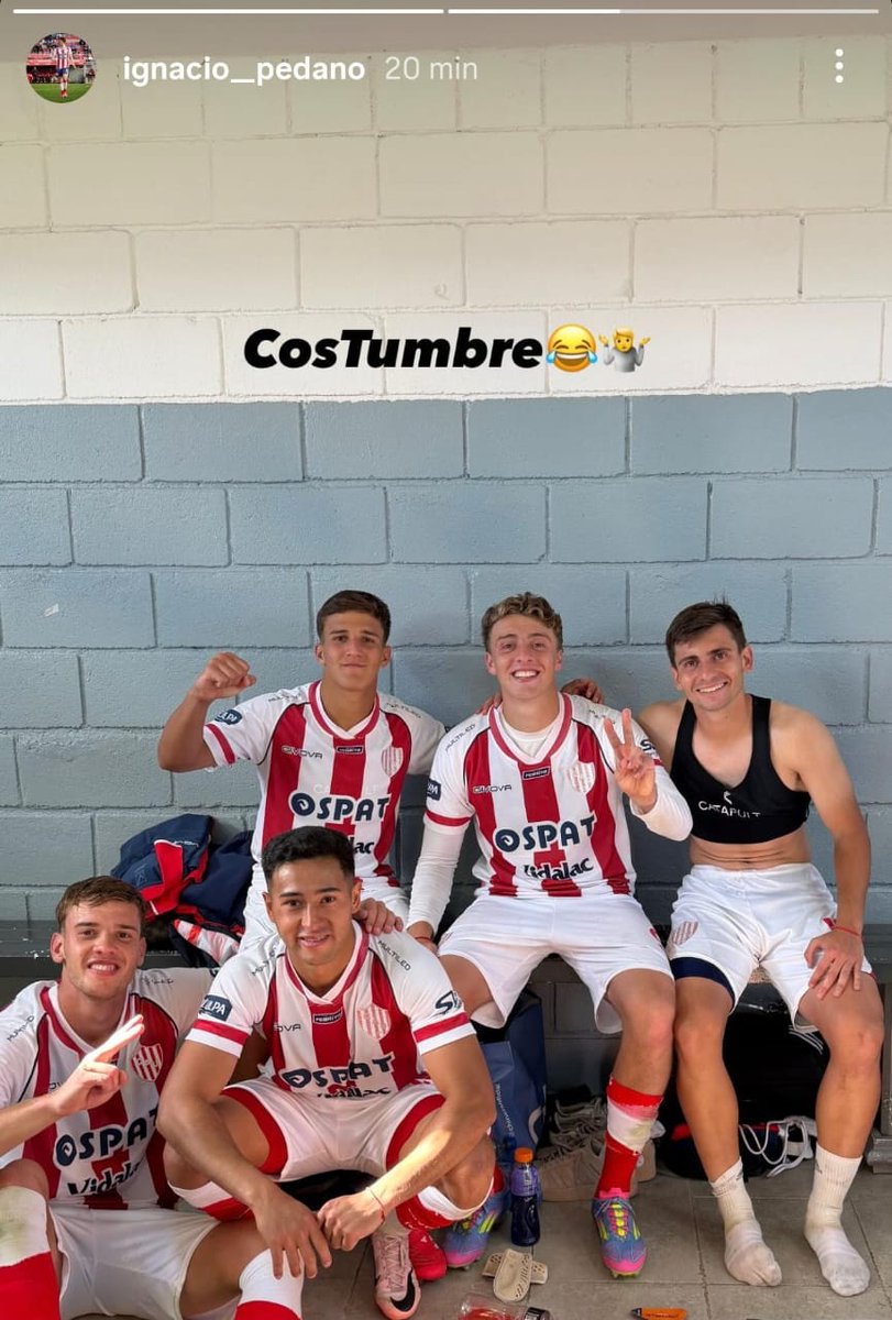 Victoria y... ¿guiño al clásico rival? 🫣

El delantero cordobés y sus números con la camiseta rojiblanca 👇🏻

🅰️ vs. Belgrano
⚽ vs. Barracas Central
⚽ vs. Central Córdoba
⚽ vs. Independiente Rivadavia
⚽🅰️ vs. Racing
🅰️ vs. Colón
⚽ vs. Argentinos Juniors

8 G+A, 19 años 🧨