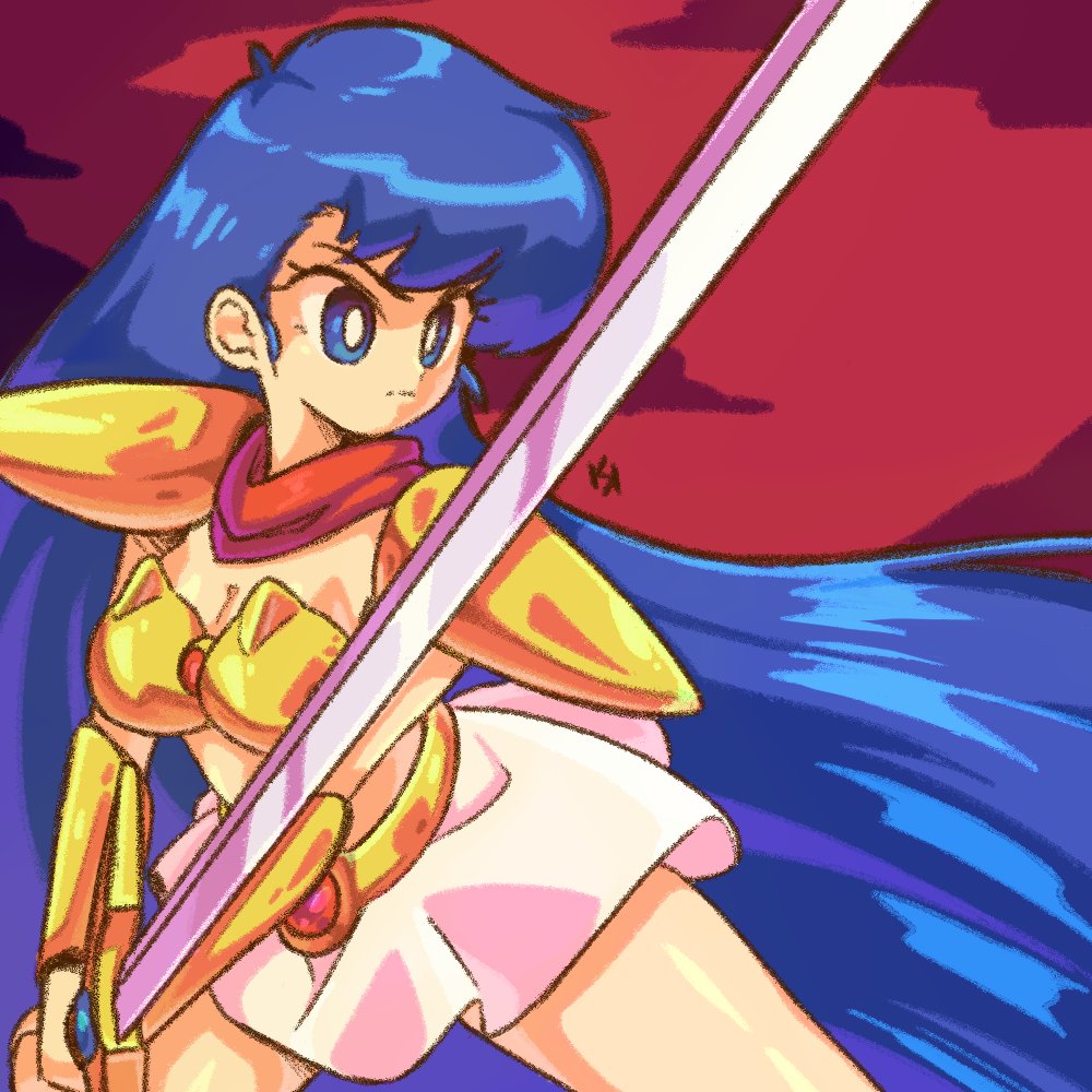 Asou Yuuko #夢幻戦士ヴァリス