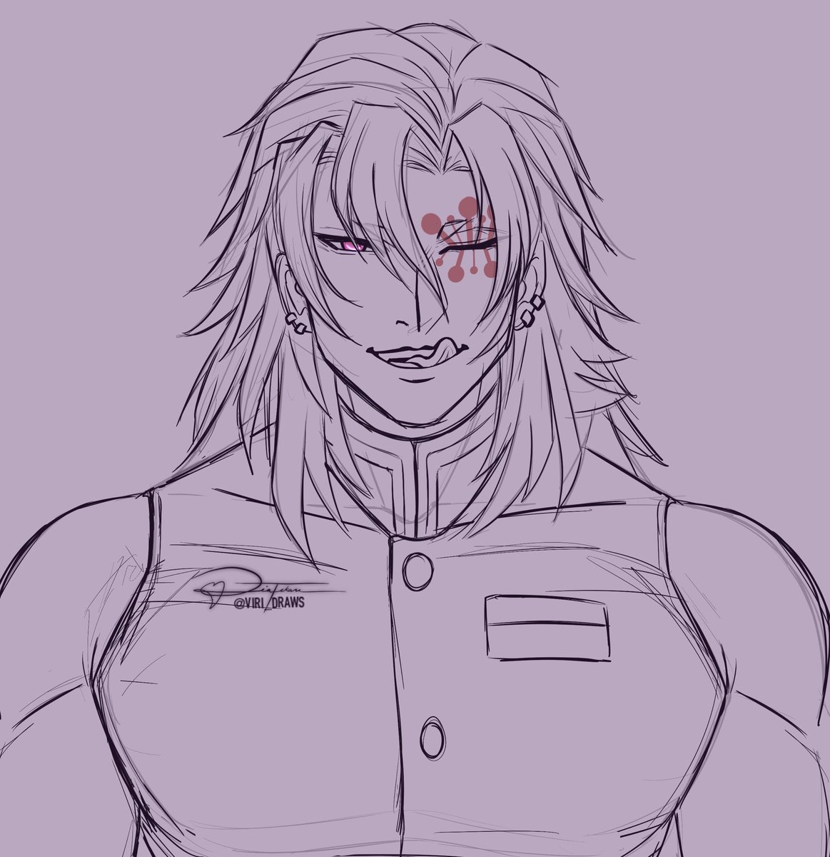 viridrawz's tweet image. 宇髄 天元 💎 

スケッチ研究

Tengen Uzui, study.