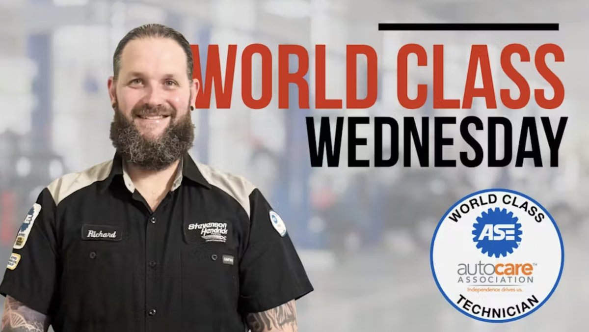 ASEtests's tweet image. World Class Wednesday: From Marine to Master Technician: Richard Ihlanfeldt’s path to ASE World Class status!

Read about Richard&apos;s incredible journey and career: endeavor.omeclk.com/portal/wts/ug%…