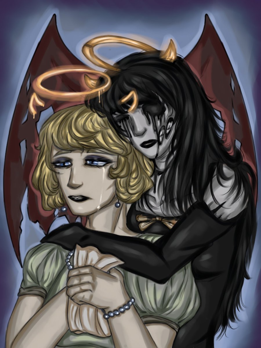 miller532242's tweet photo. Alice and Susie 😢
#fanart
#susiecampbell
#alice_angel
#twisted_alice
#BENDY https://t.co/P7i925MvoB