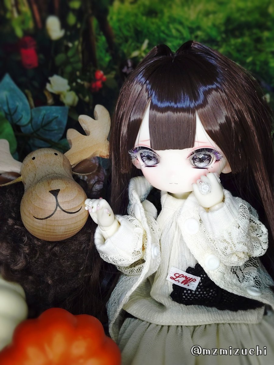 甘ロリ可愛いアラクネちゃん❤︎.*
かえるさん苦手な方はごめんなさい💧
かえるさん好きなんです
そろそろ冬眠したいかもしれない朝におはようございます☀️
アラクネちゃんのキラキラお目目が可愛いです✨
#TinyFox 
#アラクネ