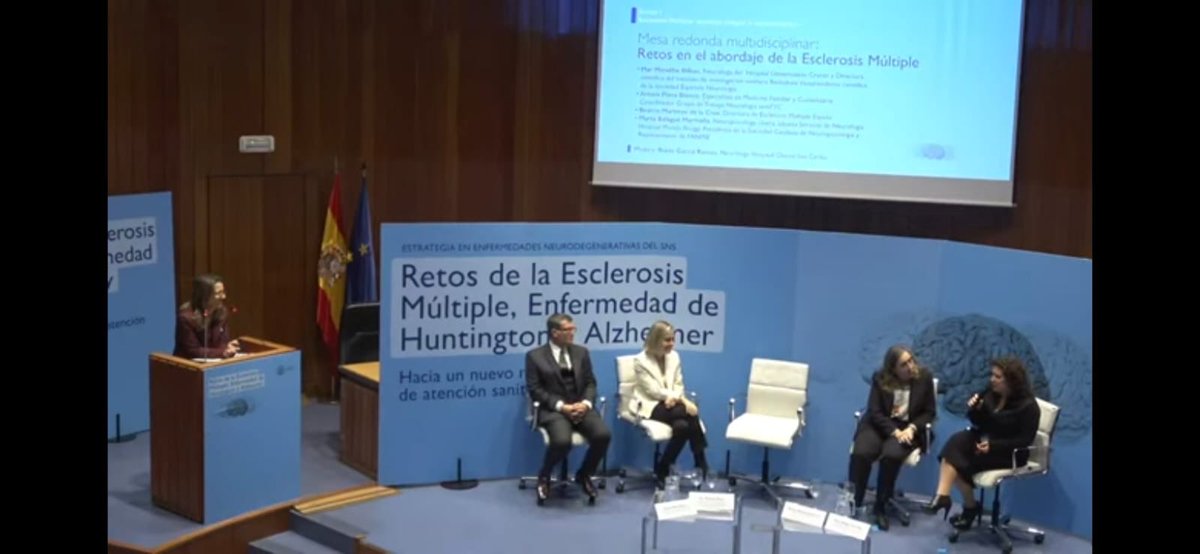 🧠 La Neuropsicologia, present a l’Estratègia en Malalties Neurodegeneratives del SNS.

La presidenta de la SCNPS ha assistit al Ministeri de Sanitat a la "Jornada de la Estrategia en Enfermedades Neurodegenerativas Ministerio de Sanidad:

🔗:  youtube.com/live/aaDeBheze…

🧵👇