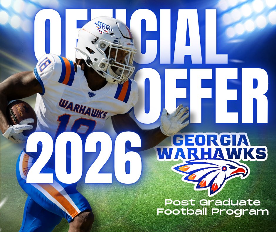 229kam_58's tweet image. Blessed to receive an offer from Georgia Warhawks 🙌🏾🙏🏽 #ATGTG @CoachPollard36 @GeorgiaWarhawks @1WarhawkJones @RecruitGeorgia @ellis_denham @stegall_28 @Coachclutter @Nickgilber2028 @ZakariHenderson @KeimarionJones @Coachddukes @CoachBeldon @AlRumble664