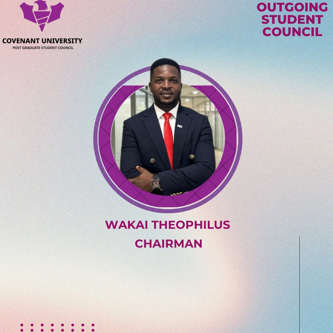 cupostgrad's tweet photo. Seasons change, but impact remains. 🌿
Thank you, outgoing Covenant University Postgraduate Student Council, for leading with grace, vision, and excellence. Your legacy speaks loud. 💜 #CUPG #Leadership #LegacyOfImpact #covenantuniversity #Classof2025 #result #diligence https://t.co/CqqRYF72WW