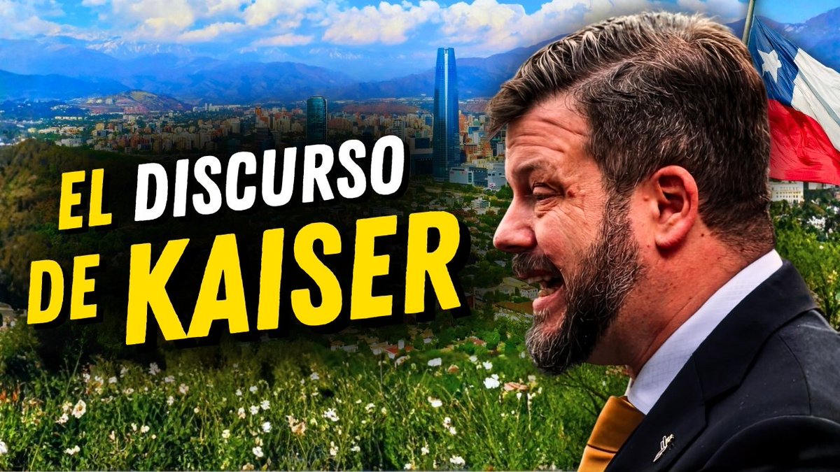 🔴 ¡EL PÚBLICO SE VOLVIÓ LOCO! KAISER SE HACE VIRAL con DURO DISCURSO CONTRA la ONU, BORIC y JARA 😮
youtube.com/watch?v=Sk5VTc…