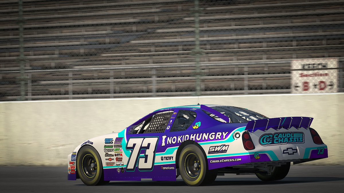 The <a href="/WSSRCup/">World Series of Sim Racing</a> Series Season 12 Kickoff is here! <a href="/JakeNichols73/">Jake Nichols</a> will debut this <a href="/SU2C/">Stand Up To Cancer</a> + <a href="/nokidhungry/">No Kid Hungry</a> #73 tonight at '08 Daytona, featuring <a href="/CaudleChassis/">Caudle Chassis</a>, <a href="/Americares/">Americares</a>, <a href="/tiltify/">Tiltify</a>, JWR Race Cars, and <a href="/SimWrapMarket/">SimWrapMarket.com</a>. 

Stream goes live at 8:55PM ET thanks to <a href="/FreekyFast/">FreekyFastBroadcasting</a>  here:
