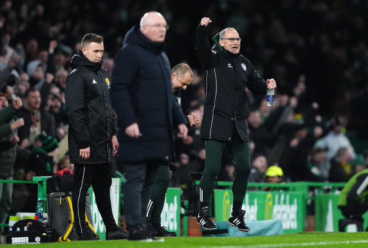 Bet no one had a jumping Martin O Neil celebration on their bingo card…