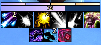 Petsterr's tweet photo. The only thing I REALLY want rn is to have a resource bar that's resizable. that and maybe a stacks bar or something. I like FFXIV's approach and they kind of theme it. https://t.co/7ukGLZQLbW