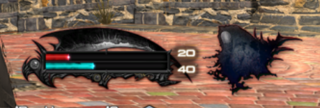 Petsterr's tweet photo. The only thing I REALLY want rn is to have a resource bar that's resizable. that and maybe a stacks bar or something. I like FFXIV's approach and they kind of theme it. https://t.co/7ukGLZQLbW