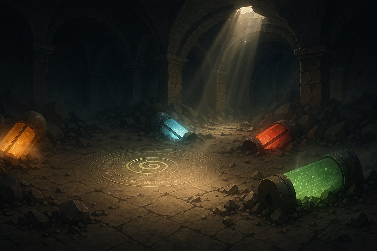 Four capsules. Four states of mind.
Those who collect them all… awaken Lucidity.