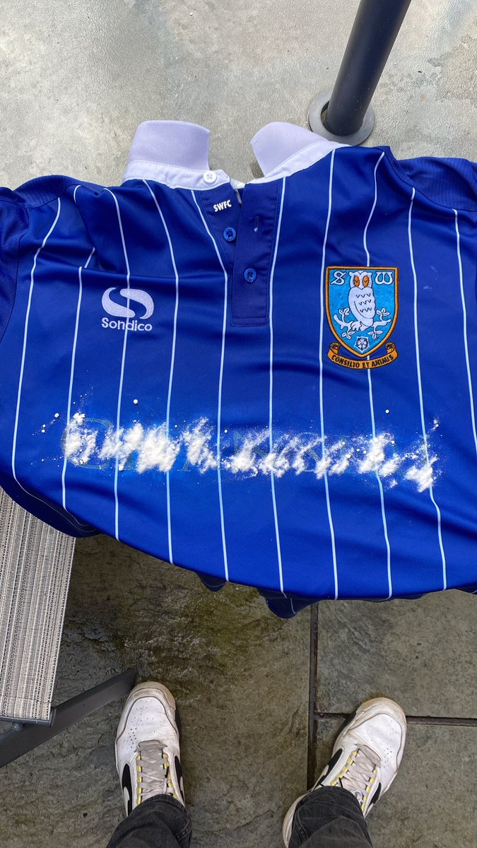 Doing a North Stand on my 2016 shirt… #SWFC #SheffieldWednesday
