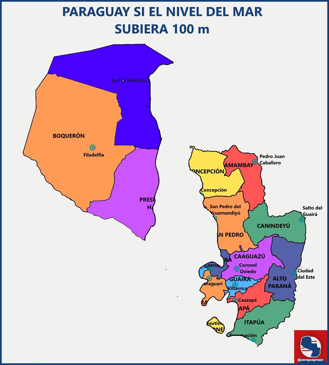 Paraguay Maps tweet media