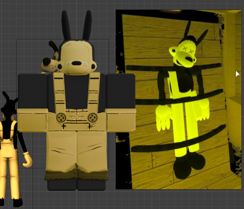 Spyliss's tweet photo. if G666 has an ink demon skin on release id litterally start tweaking,
oh yeah heres these concept skin models i made months back....never showed them off before
(this boris skin is practically lost media lmao unless i have an export file of it)
#forsakenroblox #forsakenfanart https://t.co/fRKZlSvoLa