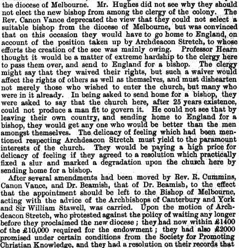 AustAnglican's tweet photo. 30 October 1873: the Diocese of Melbourne Church Assembly (former name for Synod) passes an act allowing for the creation of the Diocese of Ballarat; the first subdivision of the Diocese of Melbourne (then all of the Colony of Victoria). #anglican #152years https://t.co/BsrMiZ71jj
