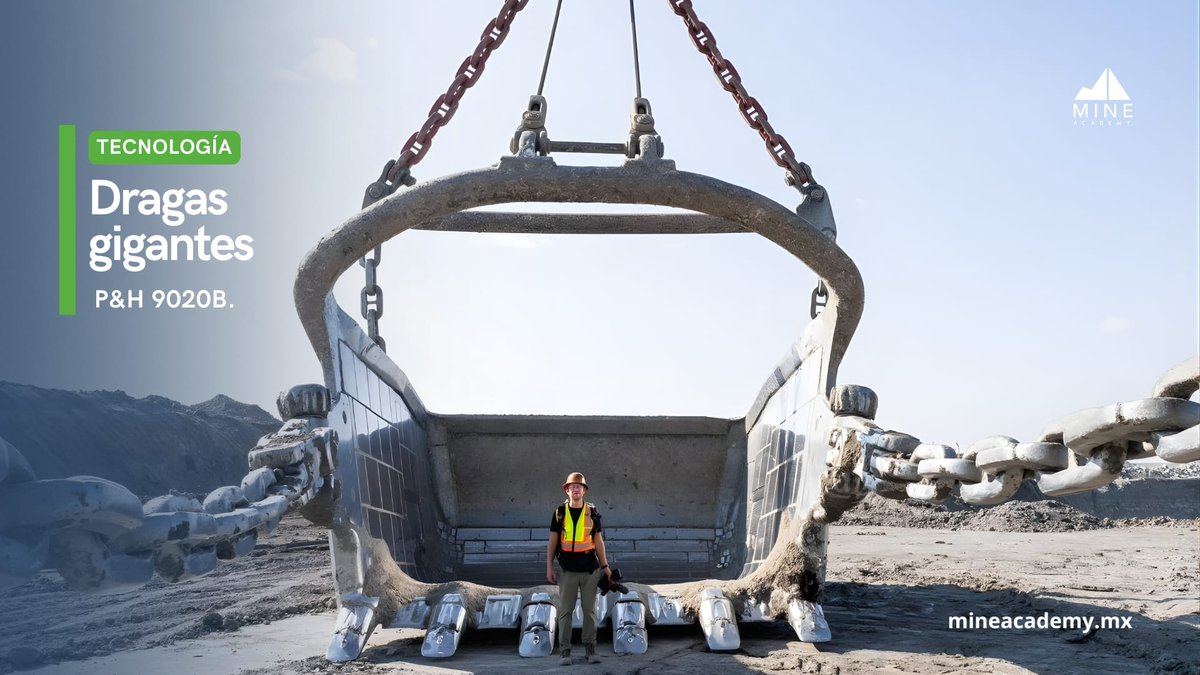 mine_academy's tweet image. 🚜 ¡13 millones de libras de potencia minera!
Earthmovers Media visitó la mina Estevan de Westmoreland Mining LLC para mostrar en acción la dragalina P&amp;amp;H 9020B, una de las más grandes de América del Norte.
Mira cómo funciona 👉 youtube.com/watch?v=qHRkfS…

#Mining #Earthmovers