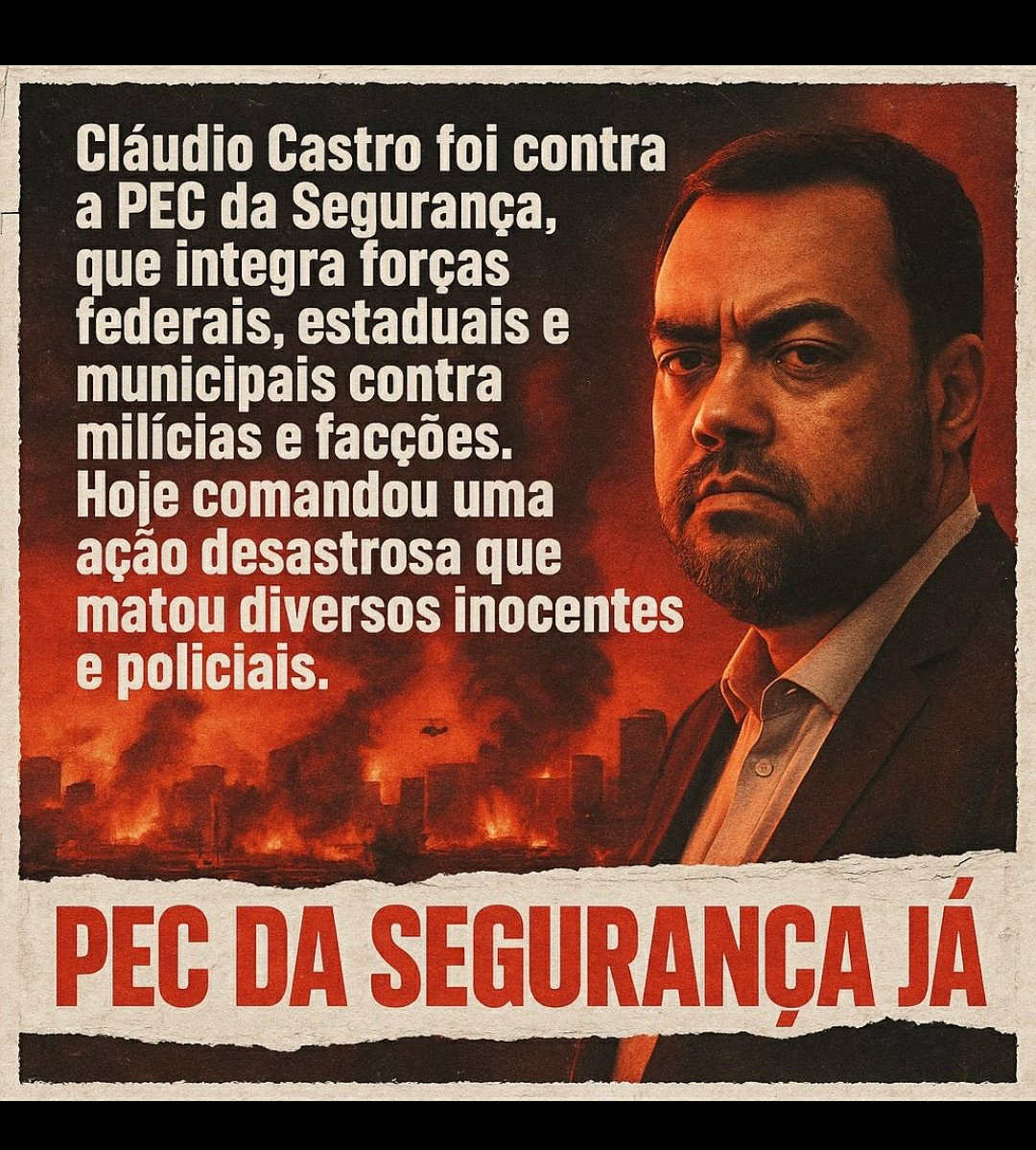 O que está em curso pelo governo de Cláudio Castro (PL), tem nome: necropolitica. Uma política da morte. É o poder de decidir quem pode viver e quem deve morrer. O termo foi criado pelo filósofo camaronês Achille Mbembe.