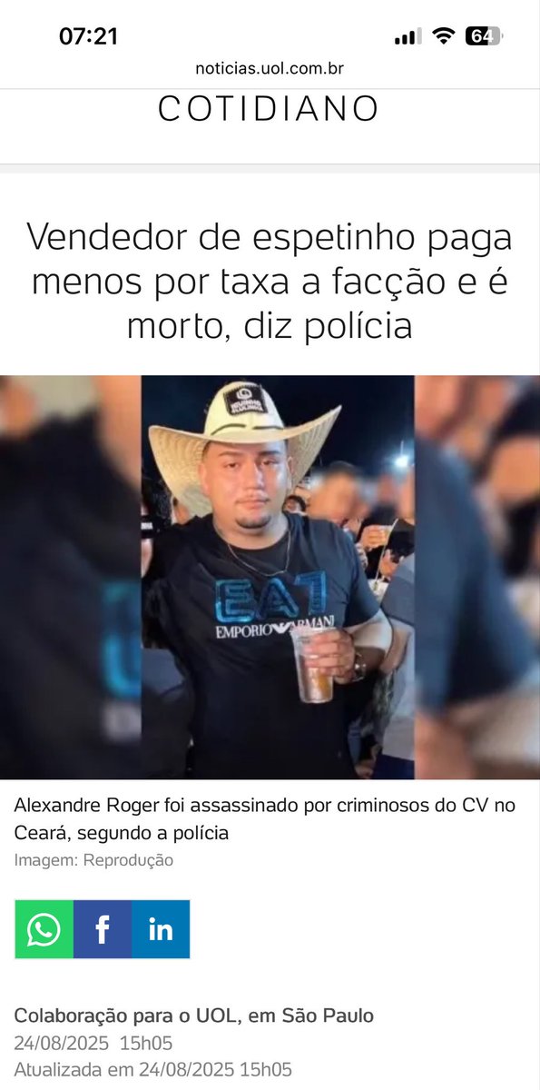 <a href="/PlanetAquino/">Fabbuloso</a> Ninguém viu essa comoção toda nesses casos aqui.
