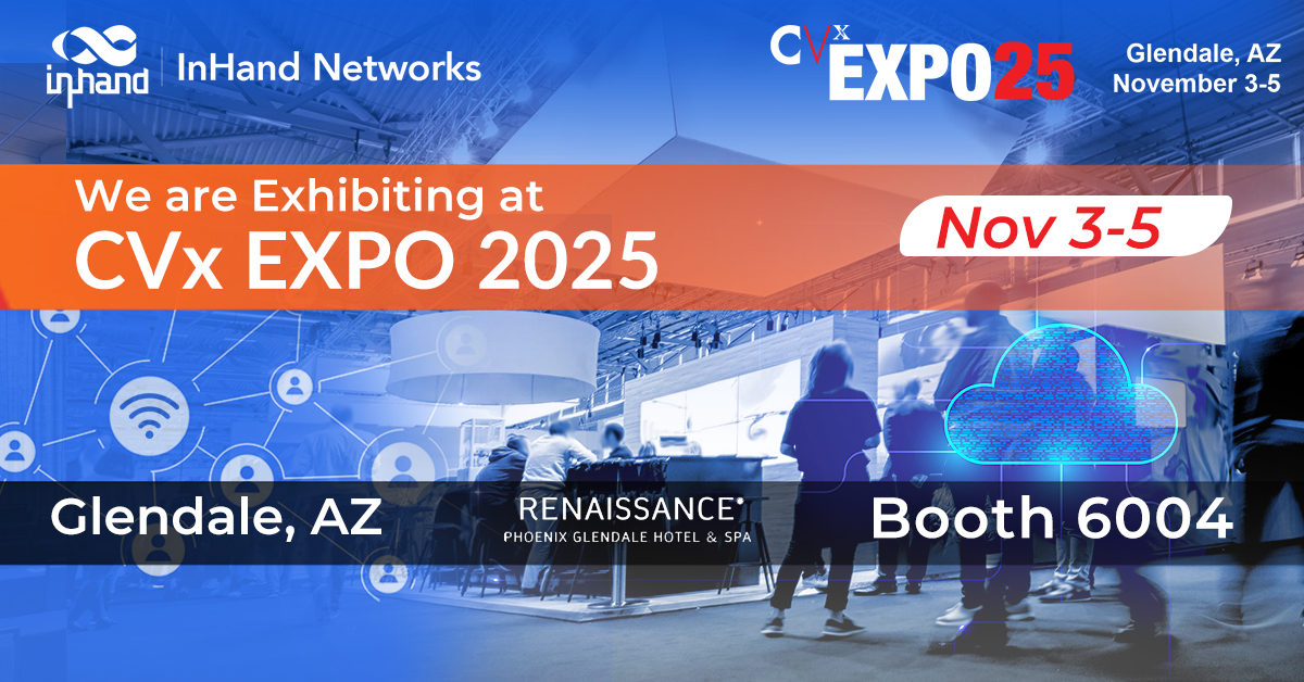 InHandNetworks's tweet image. 📢 InHand Networks is heading to #CVxExpo2025!
🗓️ Nov 3–5 | 📍 Booth #6004 | Glendale, AZ
Let’s talk smarter, faster business connectivity — from cloud-managed networking to cost-effective 5G.
🔗 inhand.com/en/company/eve…
@ChannelVisionMg
#InHandNetworks #BusinessInternet