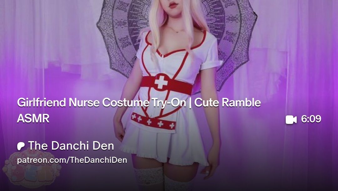 TheDanchiDen's tweet photo. how do we feel abt the nurse outfit? o:

-dani https://t.co/1rgr7980Zm