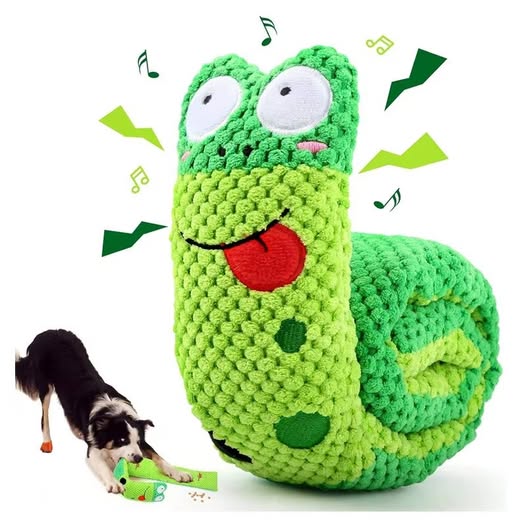 furrybbyworld's tweet image. Keep your pup’s mind sharp and tail wagging with our Snail Plush Dog Puzzle Toy!
Soft, fun, and mentally stimulating — it’s the perfect combo of play and learning for curious dogs.
#FurryBabyWorld #SmartPup #funplaytime
furrybabyworld.com/.../snail-plus…