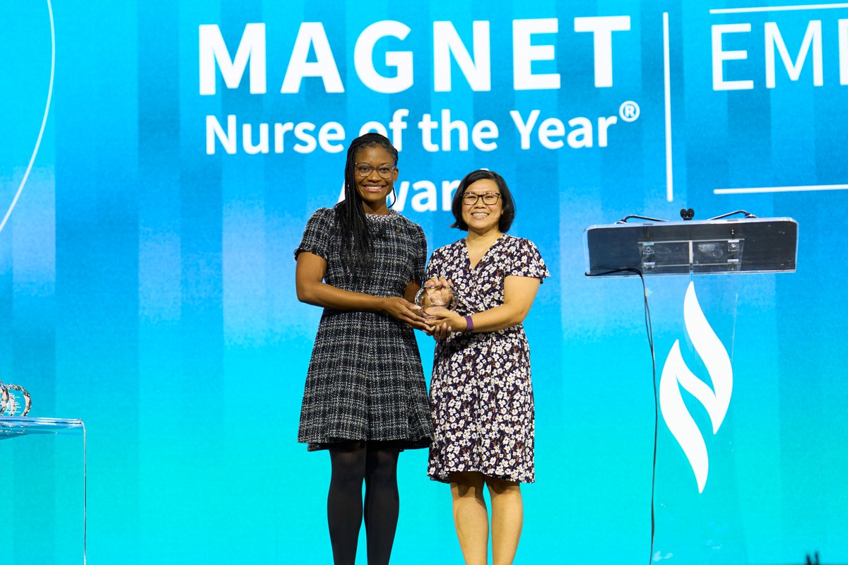 ANANursingWorld's tweet photo. 🏆 Magnet Nurse of the Year® – Empirical Outcomes
Huong Mai, BSN, RN, CPN – Lurie Children’s Hospital of Chicago
Turning data into compassion-driven, life-changing care. 💙
#ThePowerOfNurses #MagnetPTECon https://t.co/L9emc8W1AZ