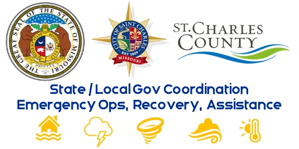 Been working much of the week to accumulate supply for the food banks that service St. Charles City. Special thanks to the city's CDBG team for their help. Looking to bring in as much as possible from delivery partners to restock. Local food banks reporting uptick in demand.
