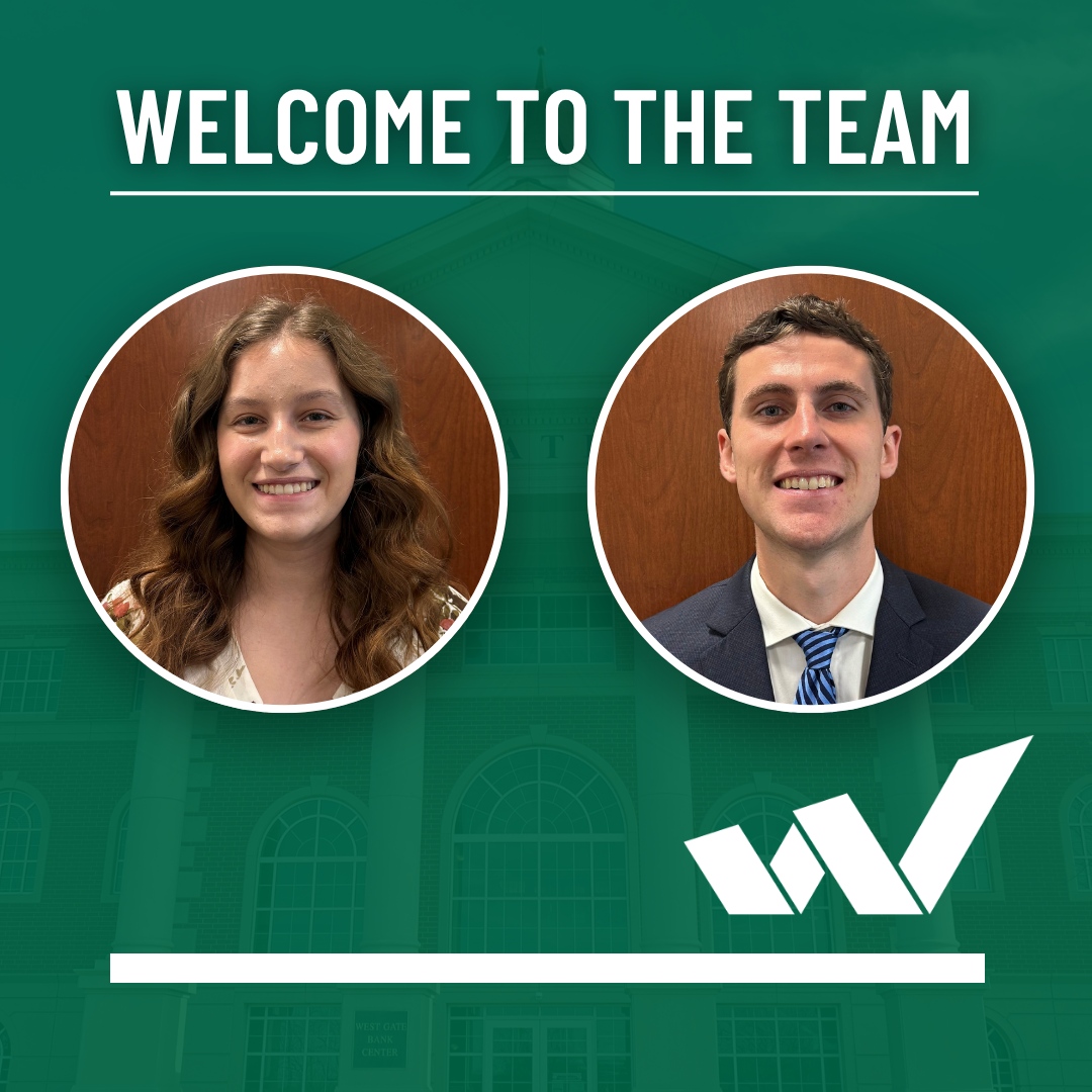 We would like to welcome the newest members of the West Gate Bank team, Emily and Matthew! #communitybank #newemployees
