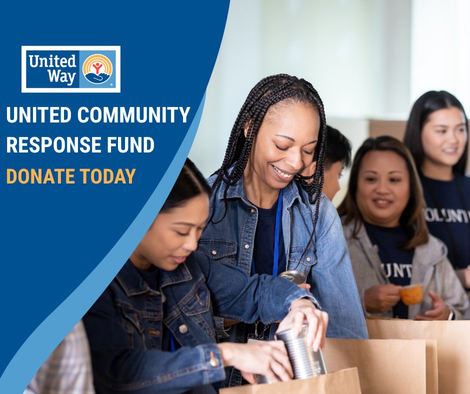 When paychecks stop, bills don’t. You can help families impacted by tough financial and economic times. Please give to our United Community Response Fund today. 💙 myunitedway.com/united-communi…