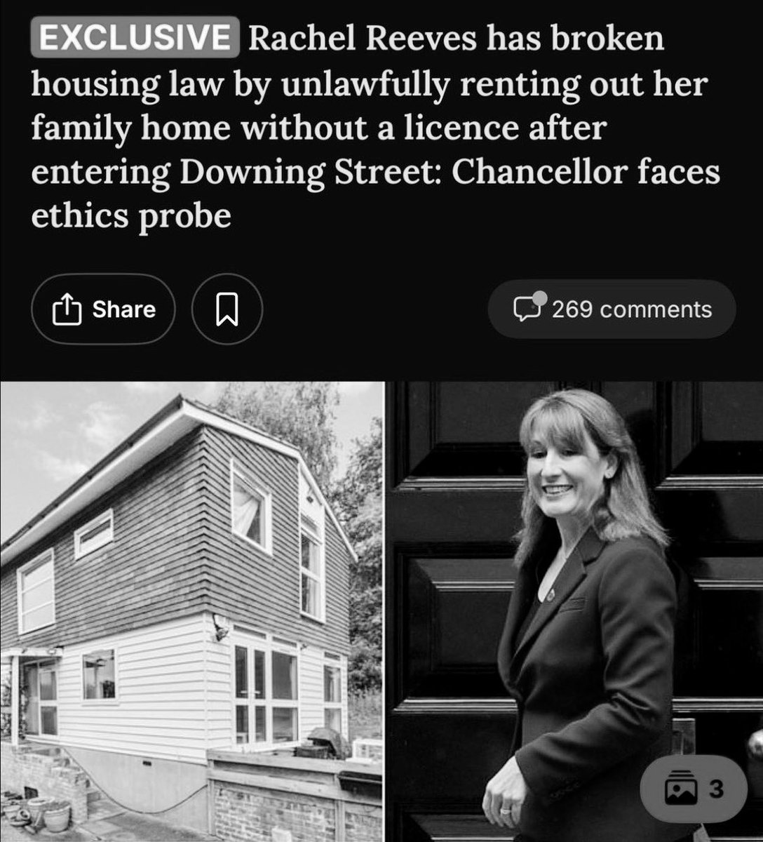 Labour’s Transport Minister - resigned for fraud.

Labour’s anti-corruption Minister - forced out over corruption.

Homeless Minister - out for making tenants homeless.

Angela Rayner? Gone. Caught dodging taxes.

Peter Mandelson - sacked for links to a paedo.

Rachel Reeves?