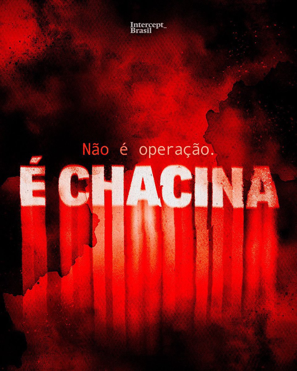 Mais de 125 mortes confirmadas e ainda chamam isso de operação? 

Seguimos de luto pelas vidas perdidas e na esperança de que um dia aprendam que a comunidade precisa ser vista e apoiada socialmente. 💔