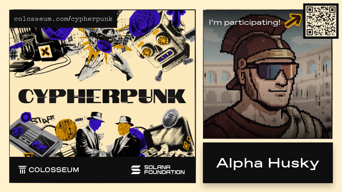 The_Alpha_Husky's tweet image. Good Night Howlers 🎃🐺🫡

#howlOWeen is still live, drop your spooky entry and tag @The_Alpha_Husky
And lets howl a fun 🫡🐺

BTW
building in the @solana Cypherpunk Hackathon, powered by
 @colosseum