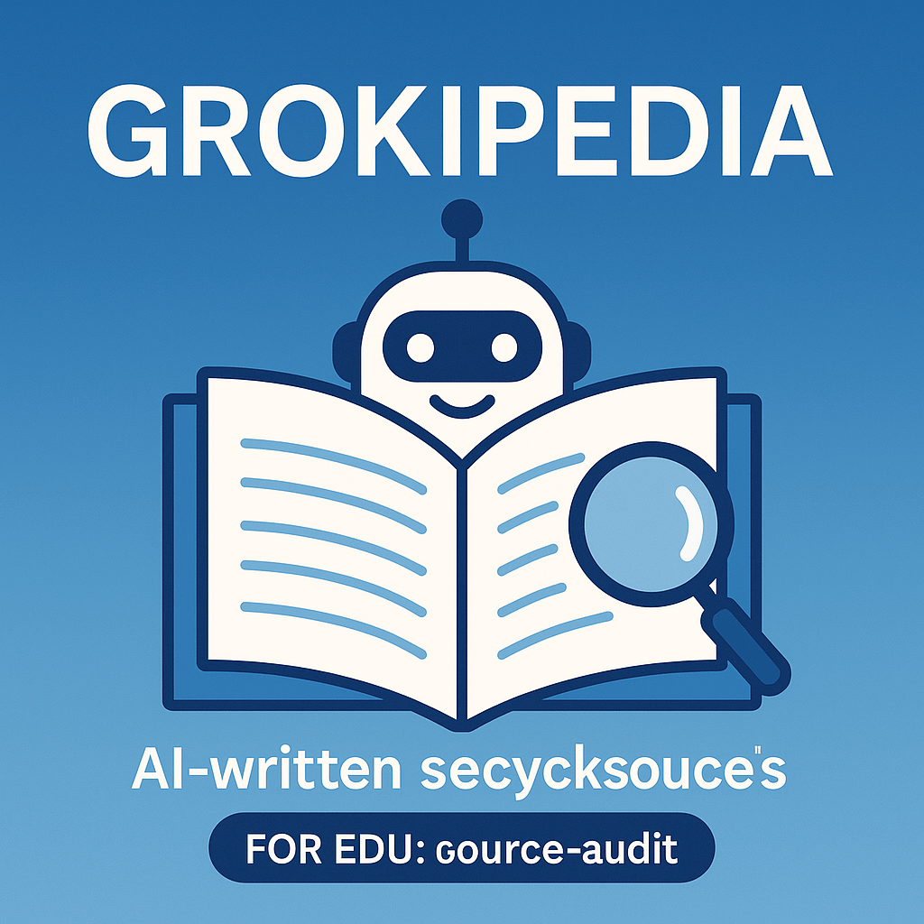 Move over Wikipedia! With the launch of Grokipedia, another source of truth is coming for student essays and written assessments. And, with it, all kinds of #techethics implications.