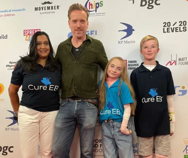FanFunDamian's tweet photo. It's #EBAwarenessweek! So do it like Damian Lewis and help @CureEBorg raise awareness for EB (Epidermolysis Bullosa) 🦋 https://t.co/bkLp20g39Z #CureEB #EBAwareness #DamianLewis #SohanaCollins #BinkysTimeToFly #EBAwarenessWeek #EBAwarenessWeek2025 #EpidermolysisBullosa https://t.co/EYghc5xuRV