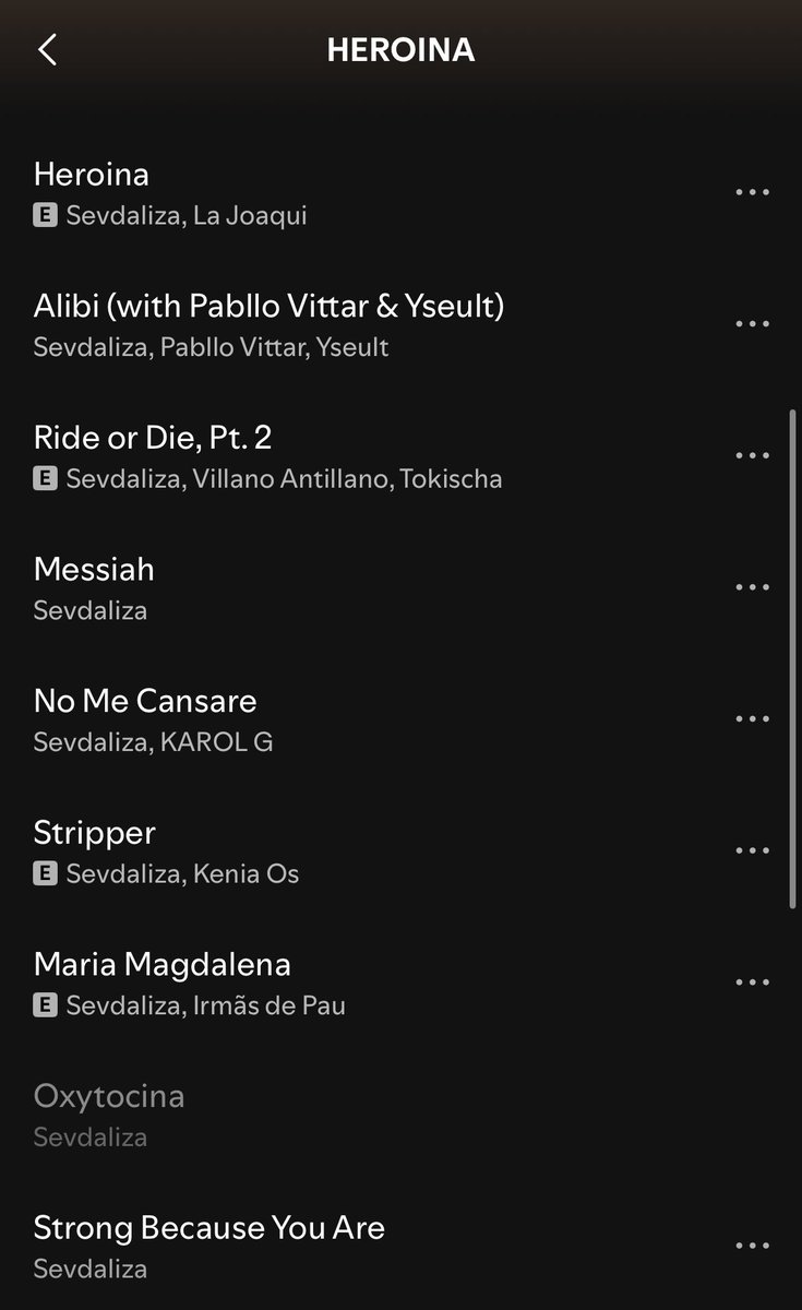 since the collab with karol g, she released 5 (FIVE) singles and some of them cant even crack 2 million streams 

shes releasing her 1st album in 5 years and NO ONE seems to be excited for it. not the audience she sold out to to nor her old fanbase. She truly had wrong priorities