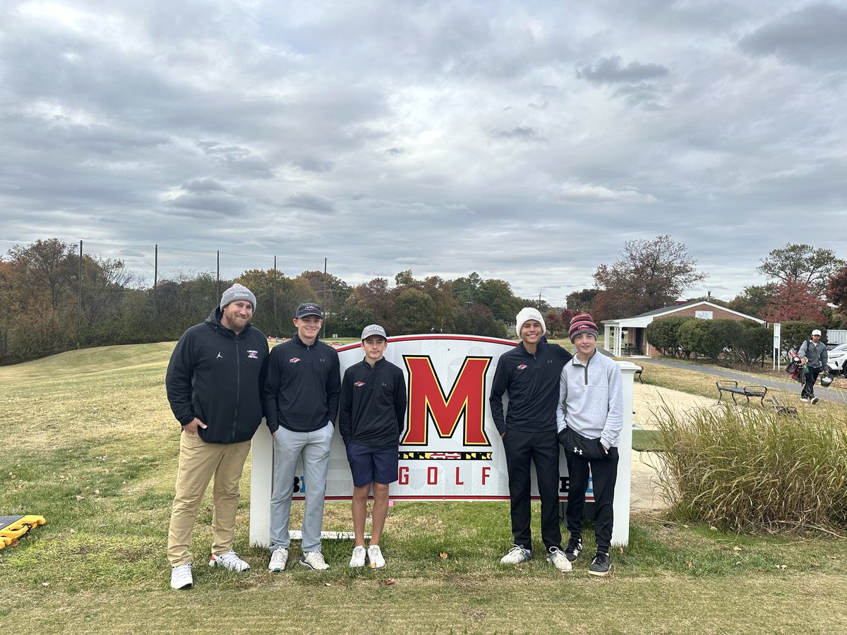 ⛳️State Final at University of MD ⛳️

2-Day Totals:

Linganore (+74) 5thPlace

Schaffer Wisnom (+13) 9th place
Karl Meredith (+13) 9th place
Johann Aguillon (+16) 19th place
Jackson Stanley (+32) 44th place

Great way to end a GREAT season for both team and individuals.