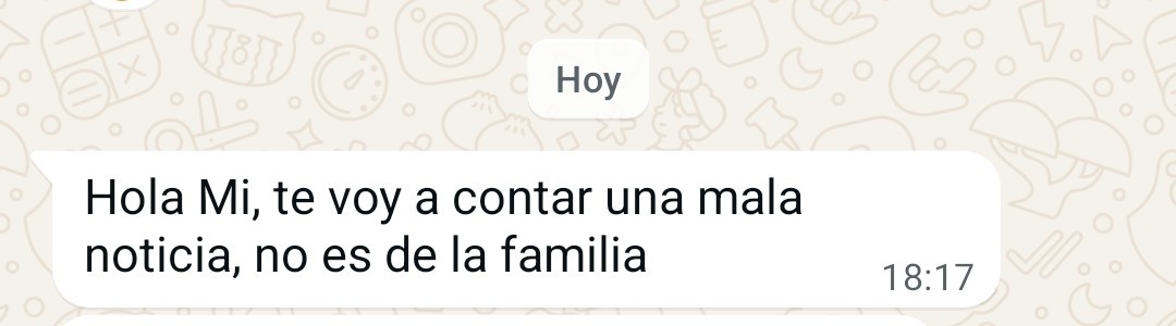Mi mamá aprendió a dar malas noticias por wpp sin que yo tenga que llamar al cardiólogo